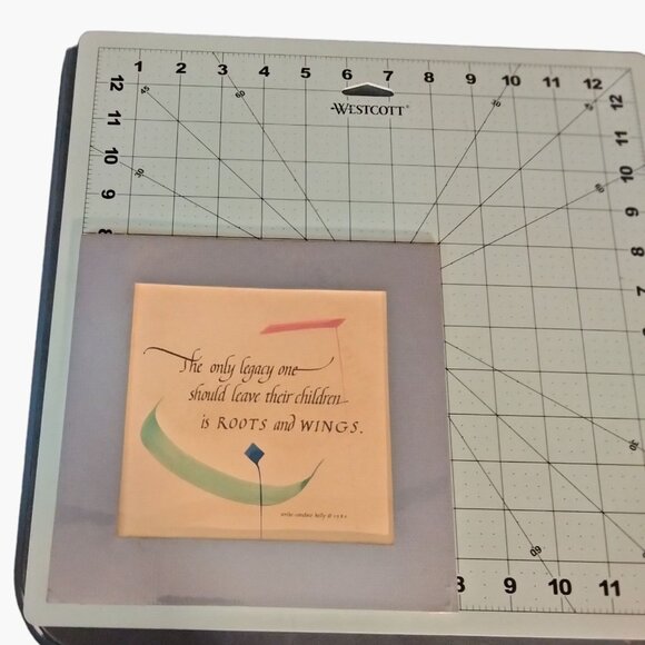 Print The Only Legacy One Should Leave Their Children Is Roots And Wings Kelly - Picture 5 of 6